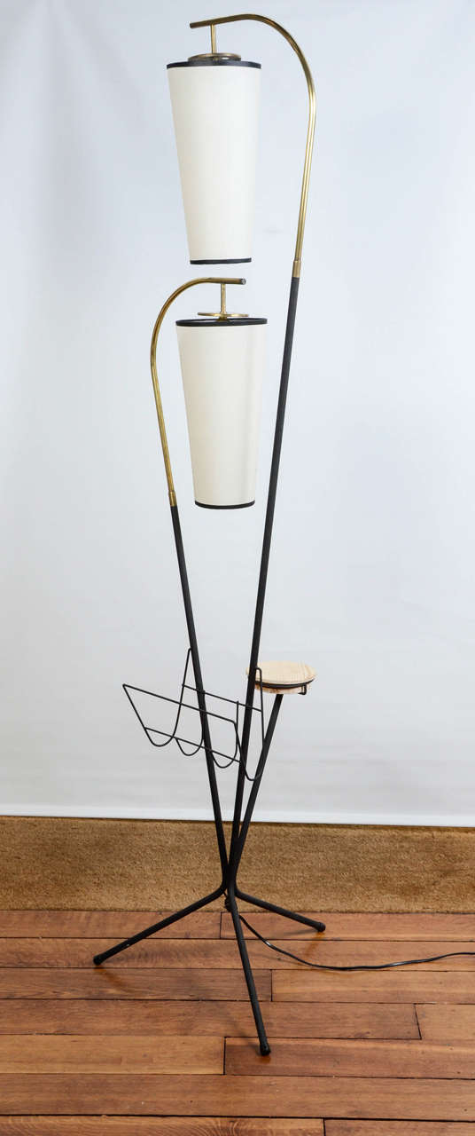 Brass Elegant Italian Floor Lamp