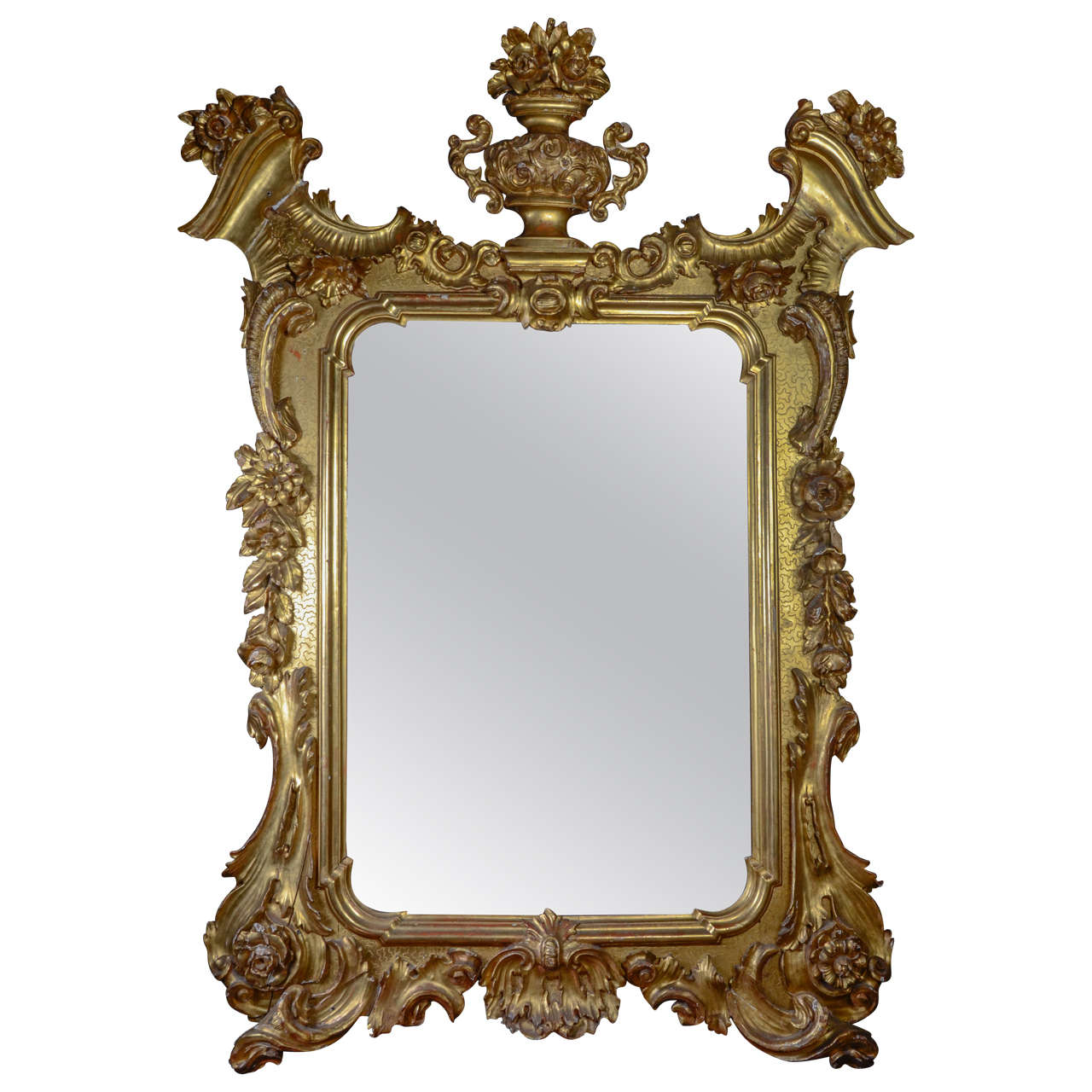 Huge Mid-19th Century Mirror For Sale