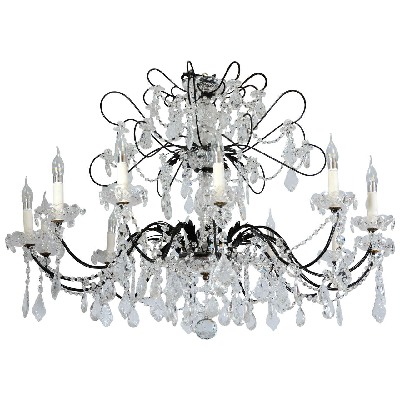 Crystal Chandelier For Sale at 1stDibs