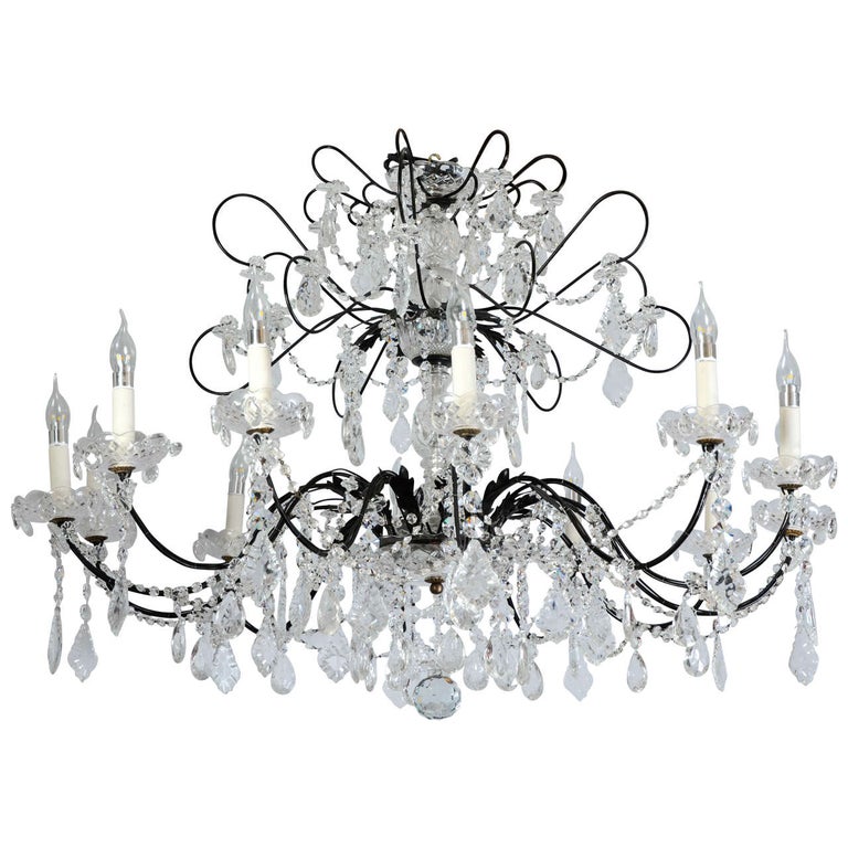 Crystal Chandelier For Sale at 1stDibs