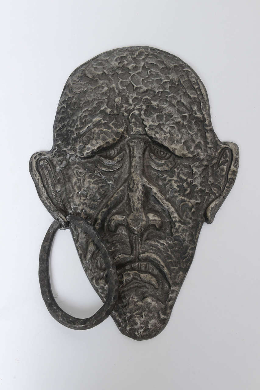 Metal Face Door Knocker