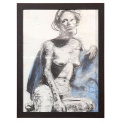 Blue Chair Nude