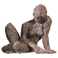 Nude Sculpture in Clay