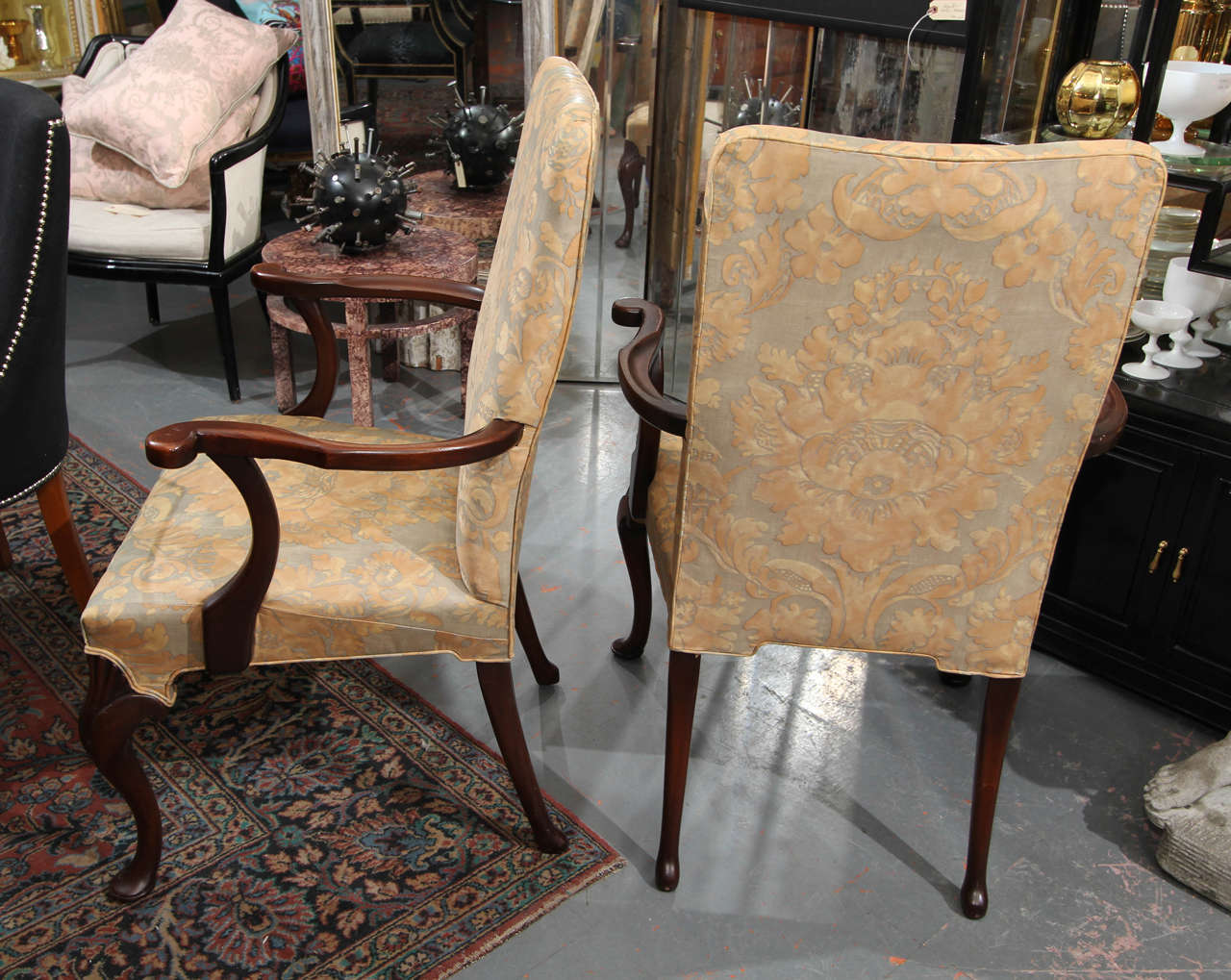 Pair of Fortuny Armchairs 1