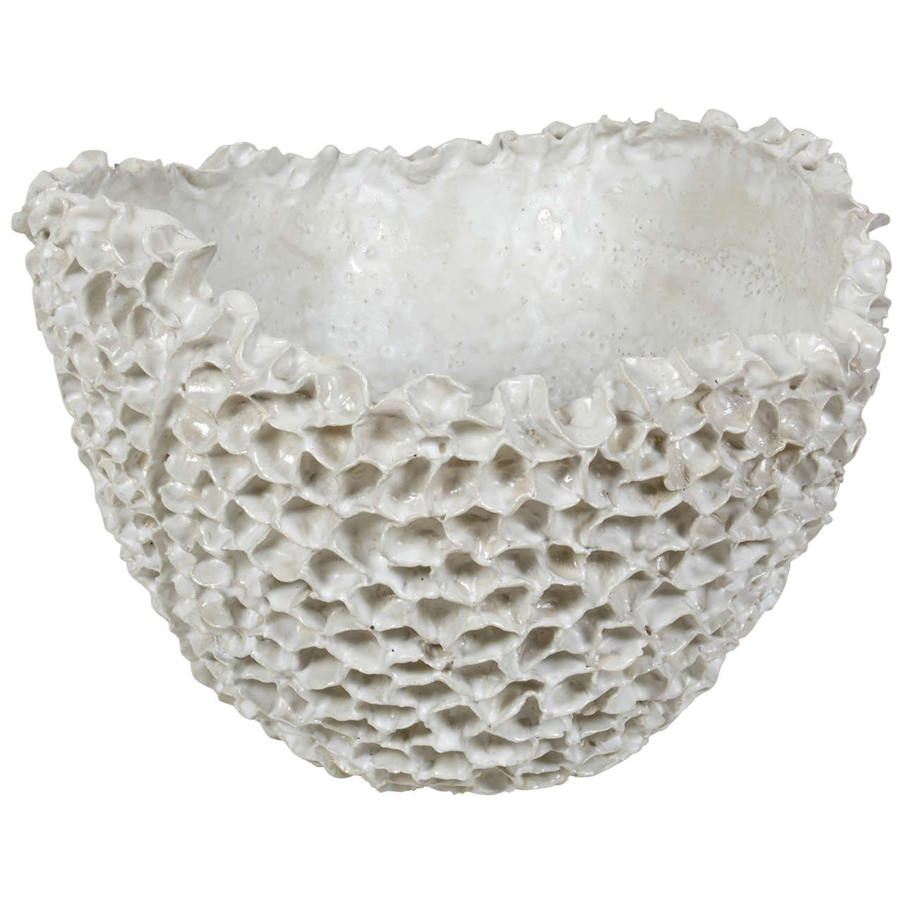 Ceramic Large Bowl For Sale at 1stDibs