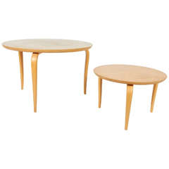 Tables empilables Annika de Bruno Mathsson pour DUX