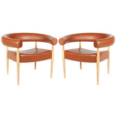 Pair of Nanna Ditzel Ring Chairs