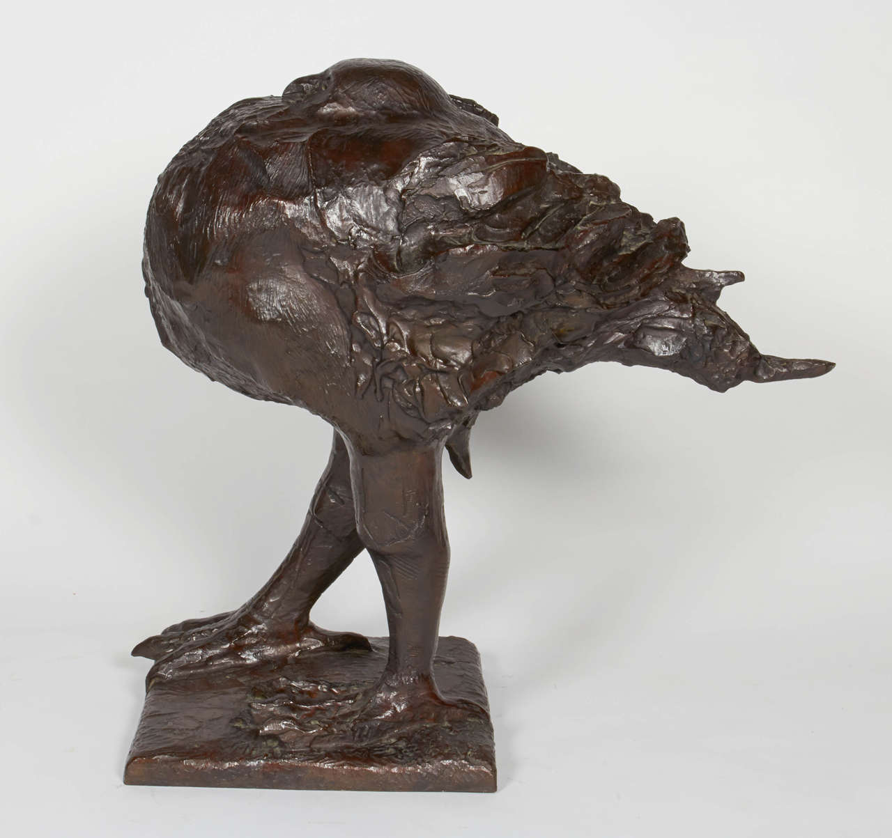 Leonard Baskin’s (1922-2000) sculpture, watercolours, and prints are in the permanent collections of the Metropolitan Museum of Art, The Museum of Modern Art, the Vatican Museum, the Smithsonian Institute and the Tate Gallery in London.  This