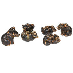Bear Sculptures by Knud Kyhn for Royal Copenhagen 11
