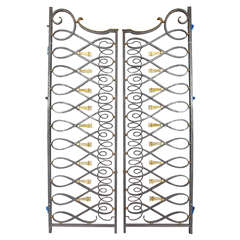 Art Deco Style Iron Gates 3