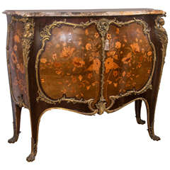 Important Louis XV Style Two-Door Commode a Vantaux by Zwiener Jansen Successeur