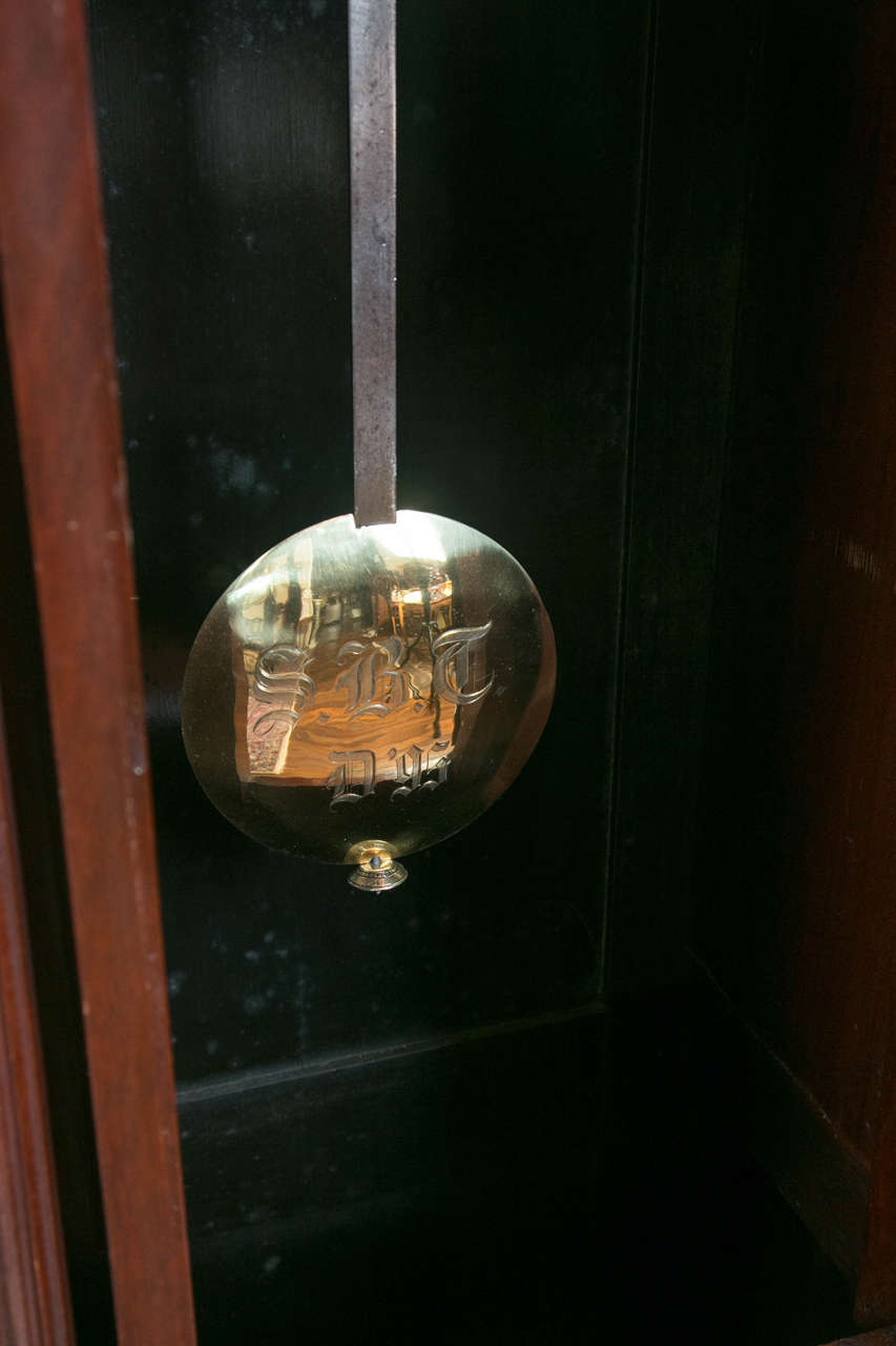 Carved Mahogany Grandfather Clock Tiffany & Co. 2