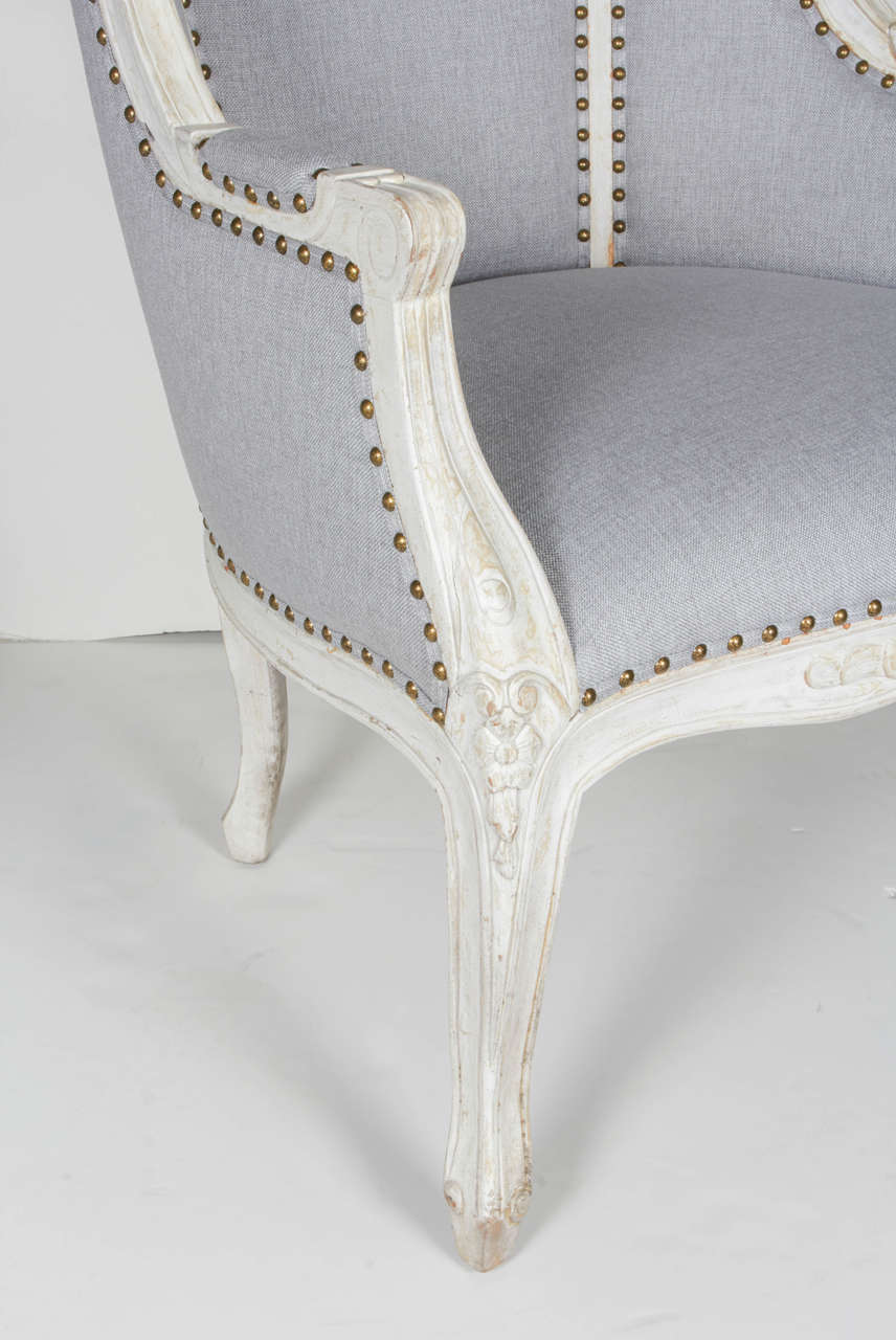 french canopy chair