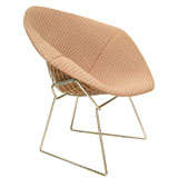 Iconic Harry Bertoia Chrome Diamond Chair for Knoll