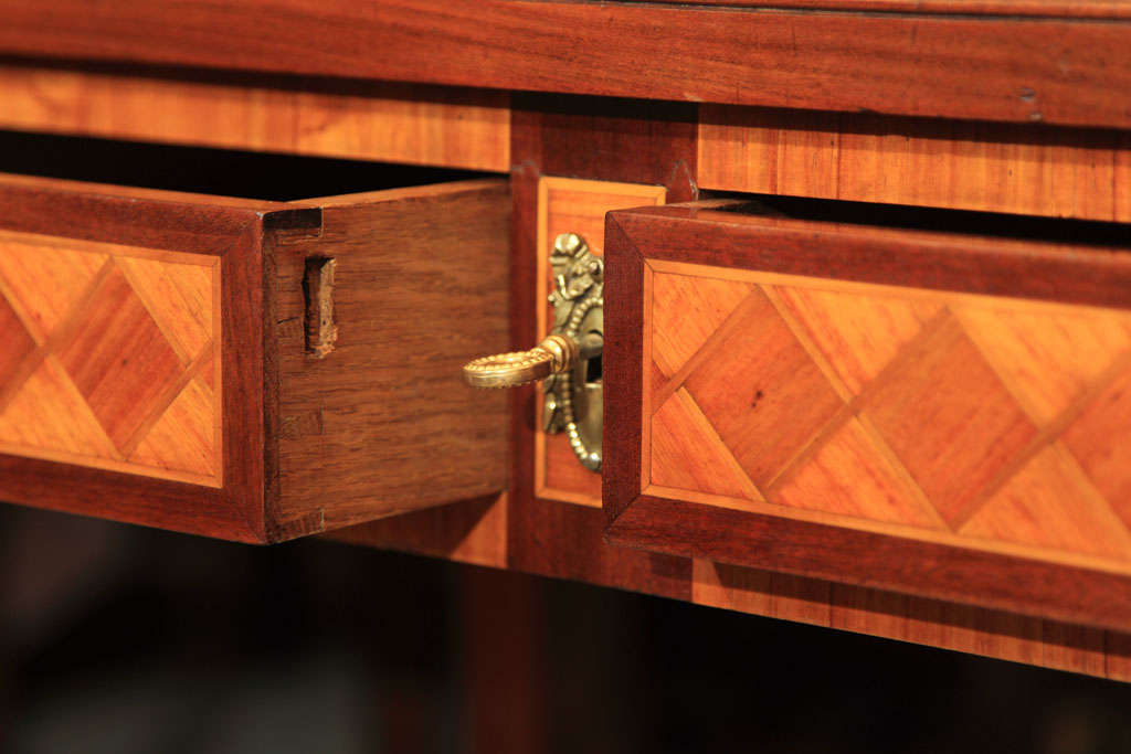 Inlaid French Bureau Plat / Writing Table 1