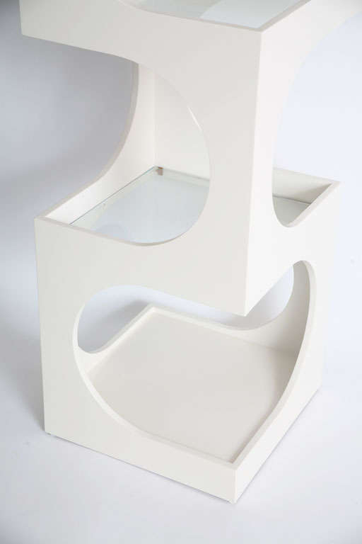 Late 20th Century Geometric Etagere by Edward Wormley for Dunbar
