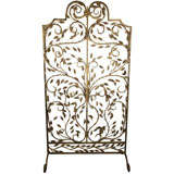 Wrought  Iron  Decorative  Screen