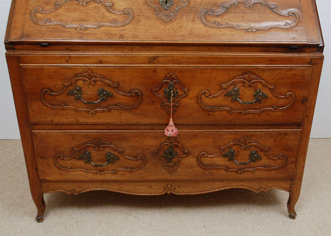 French Antique Louis XV Escritoire