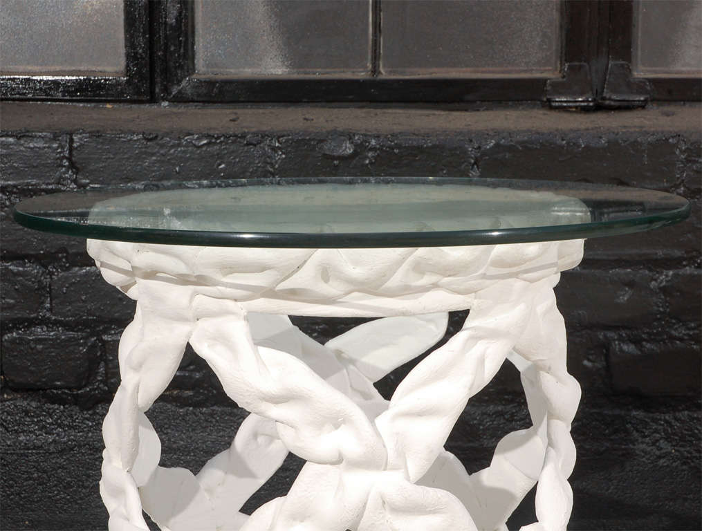 Pair of Plaster Side tables 2