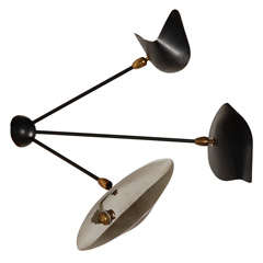 Serge Mouille 3-Light Wall Light