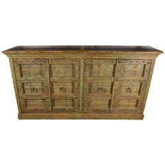 Large Server Made from Antique Reclaimed Doors