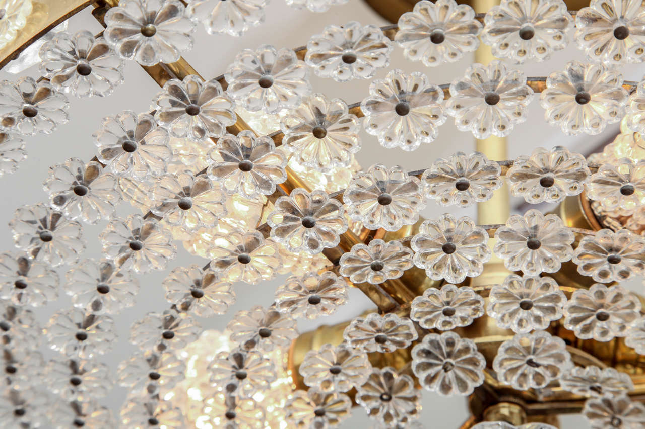 A Bagues Style Flush-Mount Ceiling Fixture In Excellent Condition In New York, NY