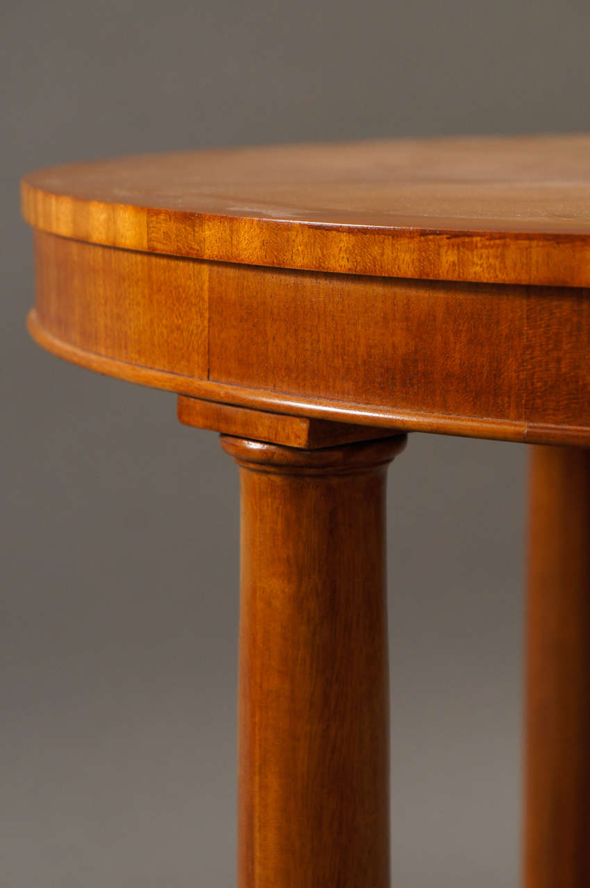 Empire-Style Fruitwood Side Table 1
