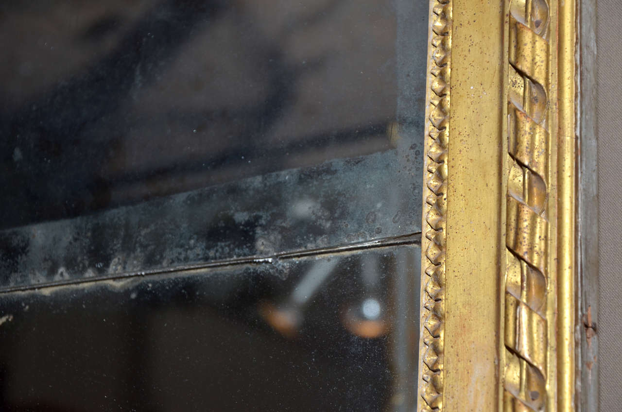 Beautiful Louis XVI Period Mirror For Sale 4