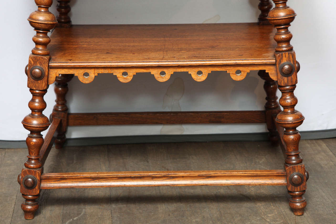 British Two-Tiered Late Victorian Table