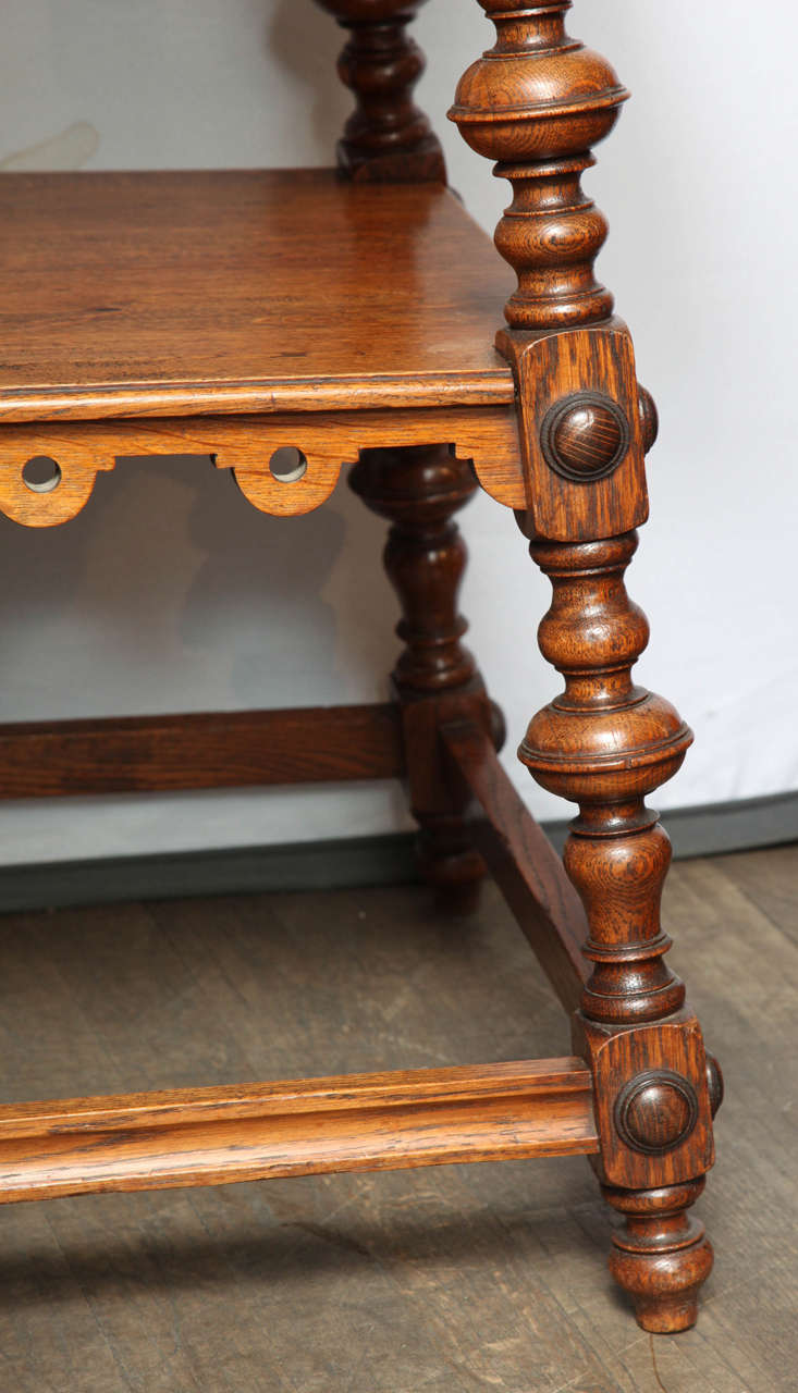 Two-Tiered Late Victorian Table In Excellent Condition In New York, NY