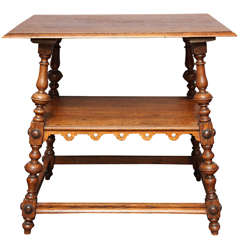 Two-Tiered Late Victorian Table