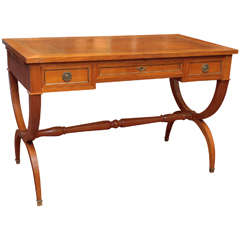 Neoclassical Three Drawer Desk