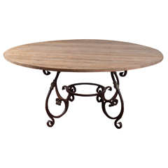 Round Teak Wood Dining Table Top