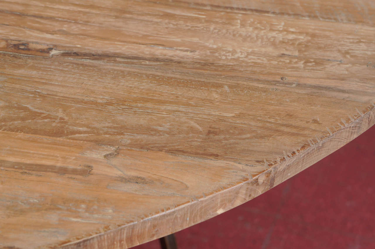 Other Round Teak Wood Dining Table Top