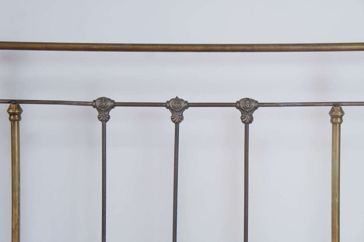 Brass and Iron Metal Queen Bed 3