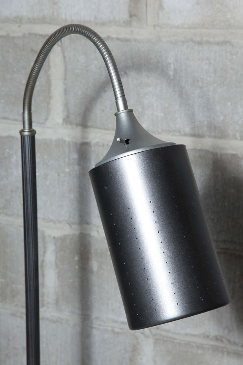 American Sleek Adjustable Floor Lamp For Sale
