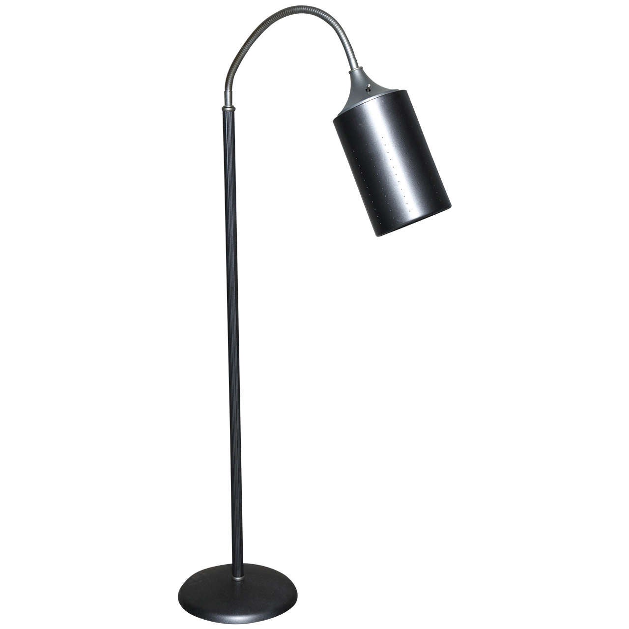 Sleek Adjustable Floor Lamp For Sale