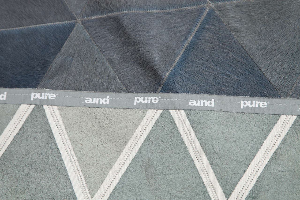 Pure Kahn Cowhide Rug In Excellent Condition In New York, NY