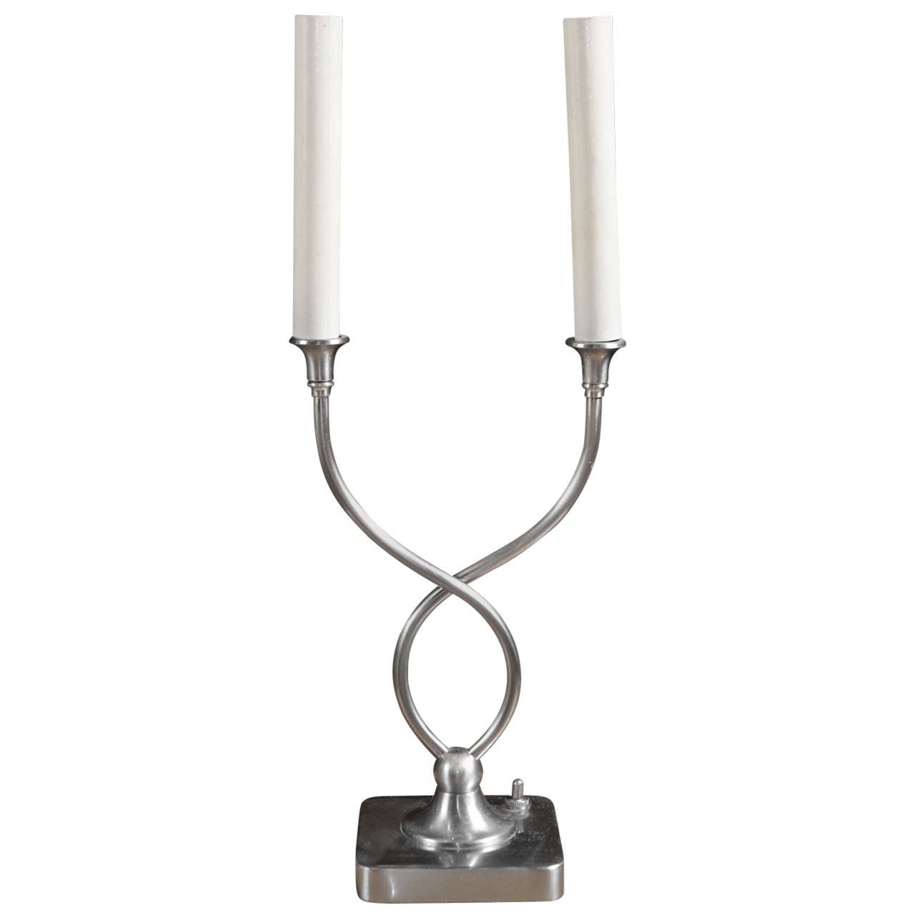 candelabra table lamp For Sale