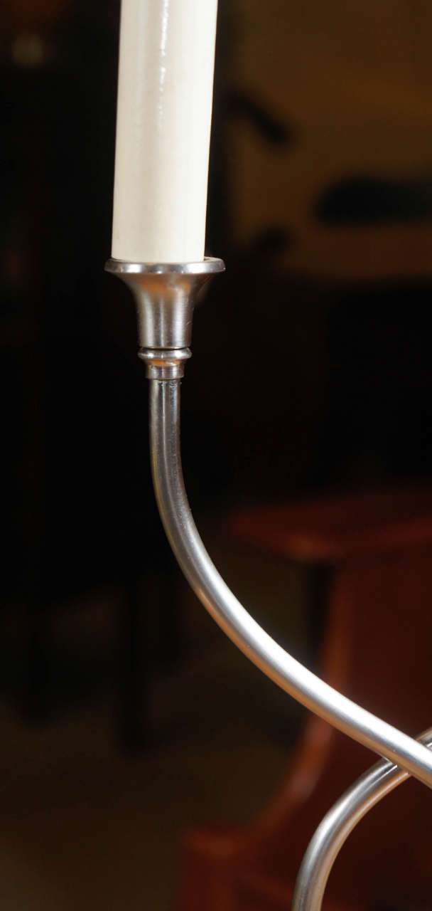 Modern candelabra table lamp For Sale