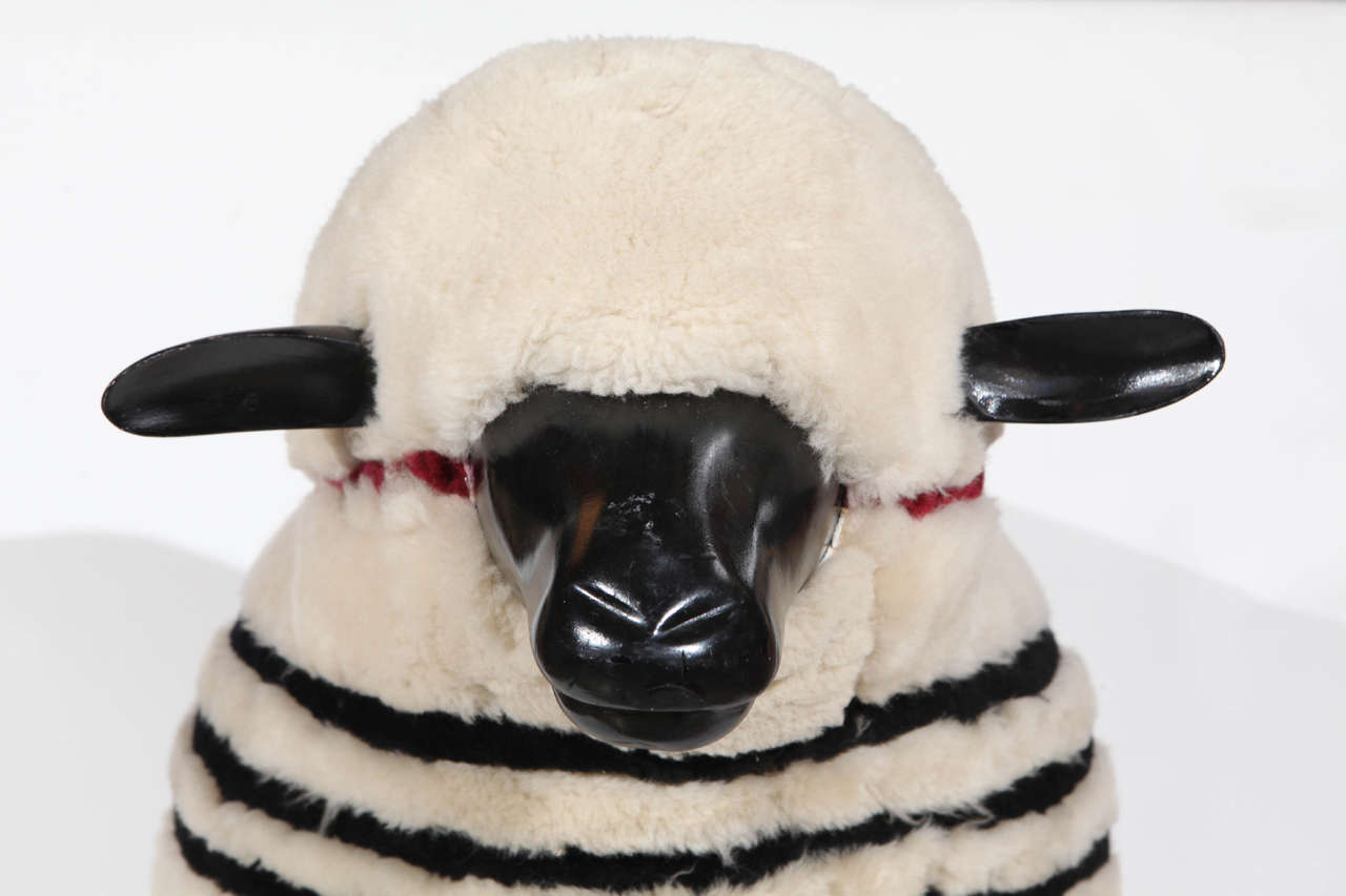 Lalanne Style Sheep Made for Burberry In Good Condition In Cathedral City, CA