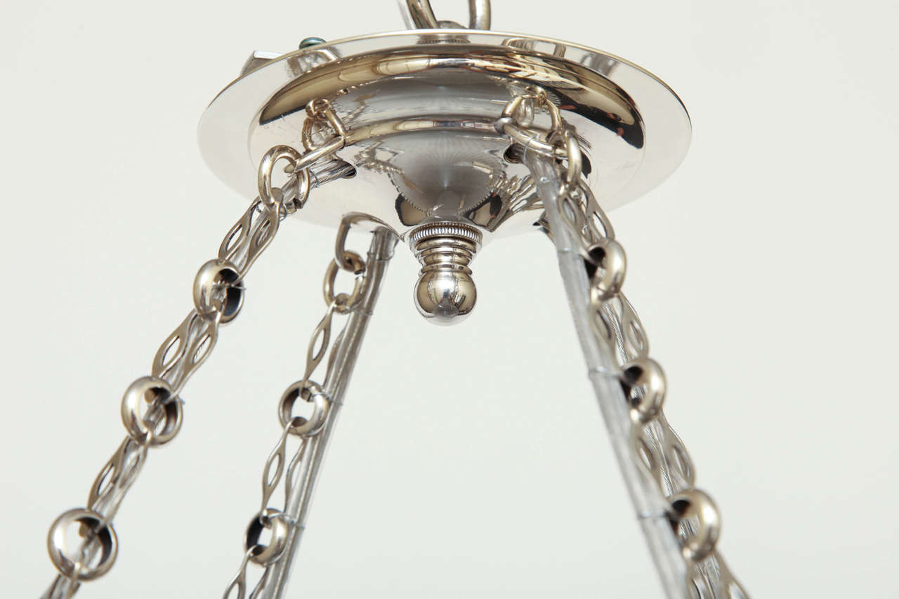 Art Deco R. Lalique Molded-Glass Pendant For Sale 2