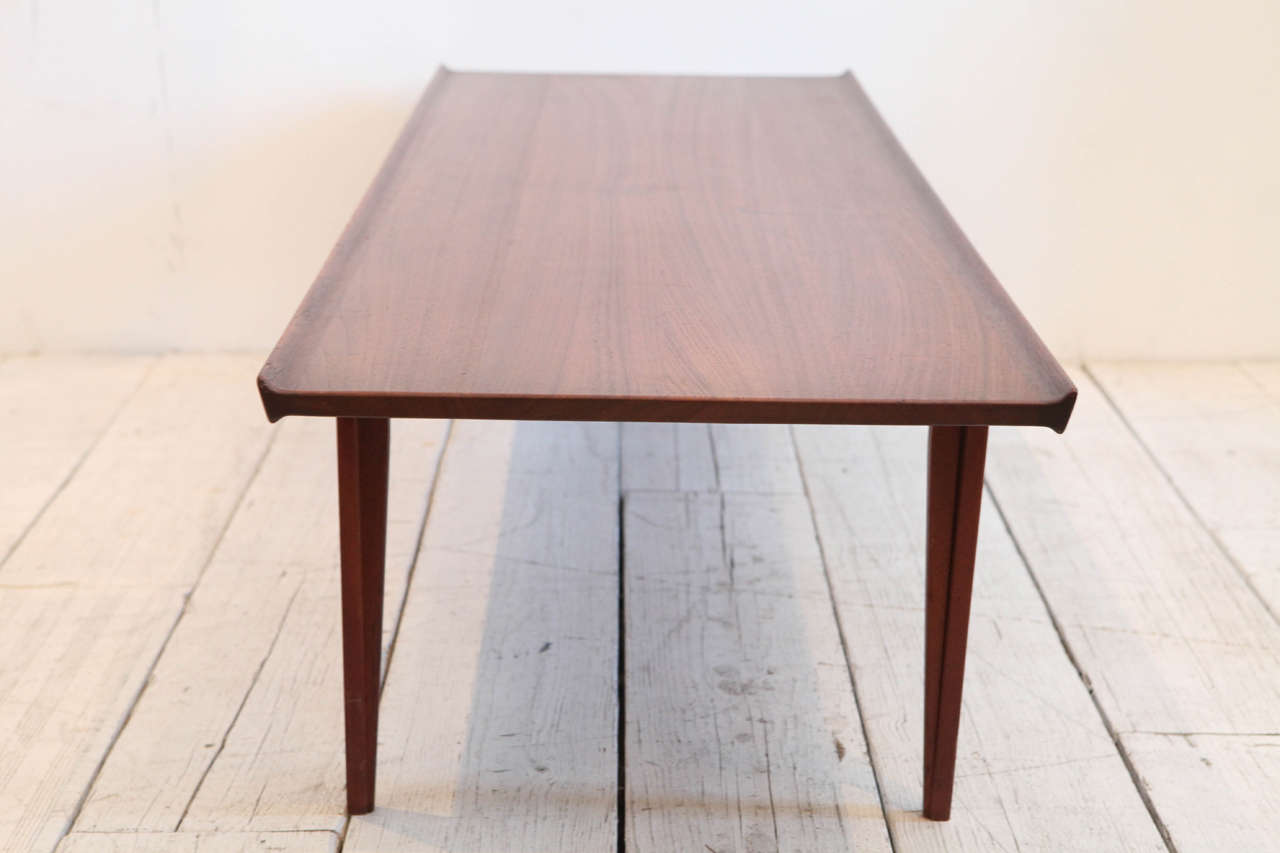 Finn Juhl Teak Coffee Table for Frances and Sons In Good Condition In Los Angeles, CA