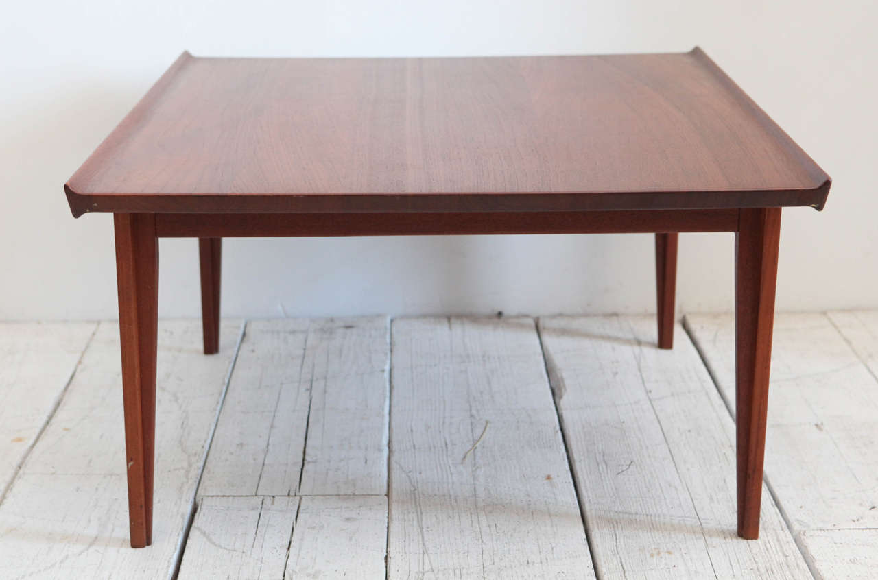 Teak midcentury side tables by Finn Juhl. Sold individually.