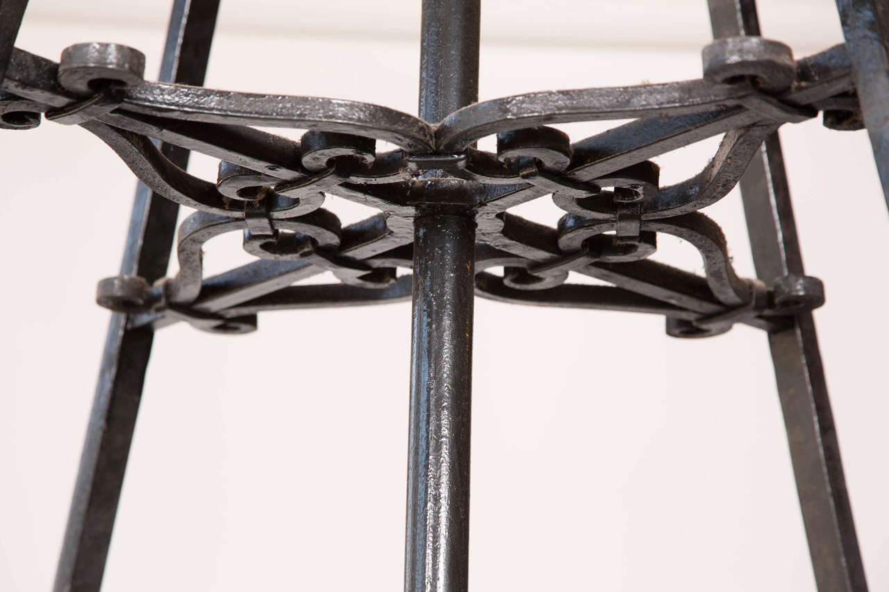 Hand-Wrought Iron Hanging Light from LA 2