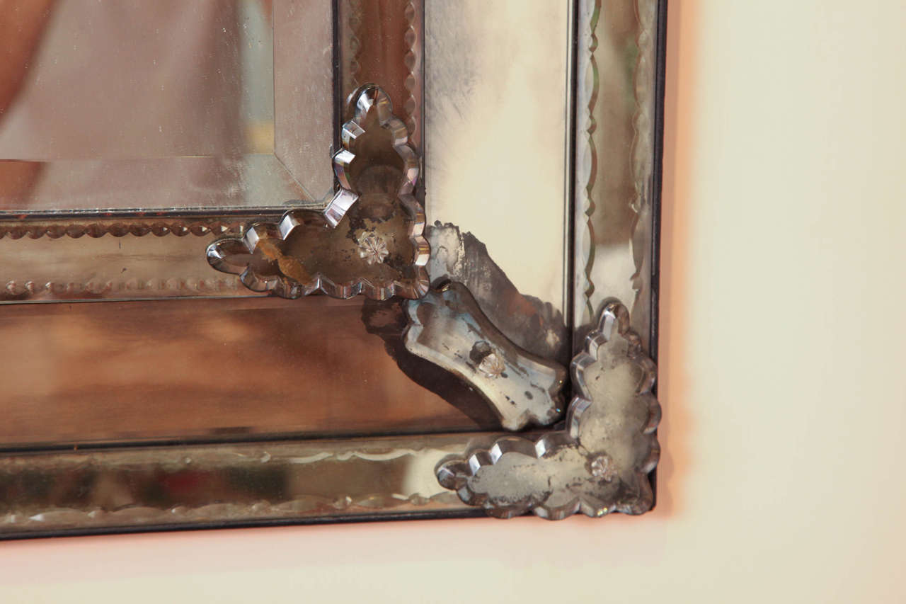 A C. 1920's Venetian Mirror In Good Condition In New York, NY