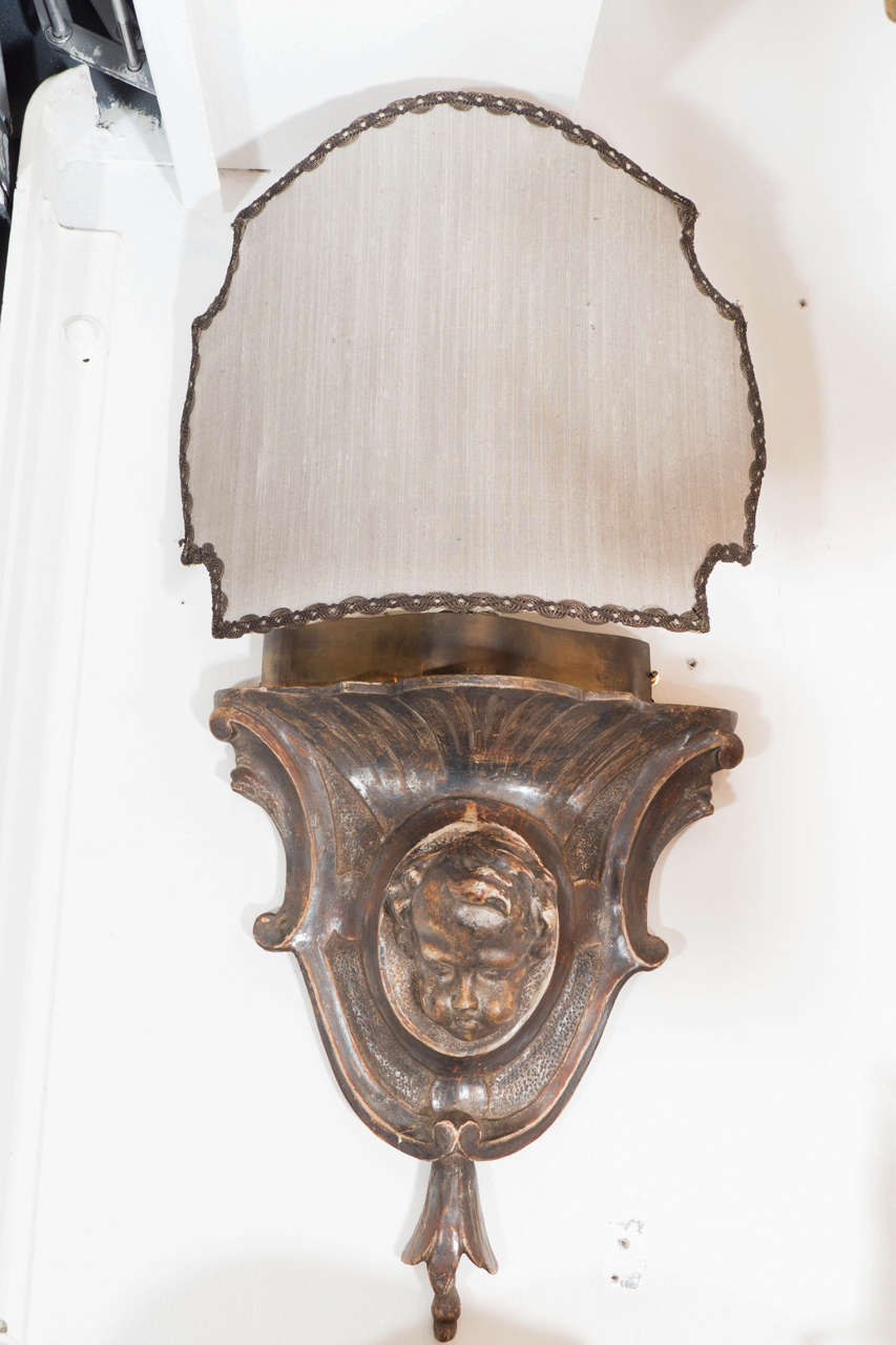 cherub wall sconces