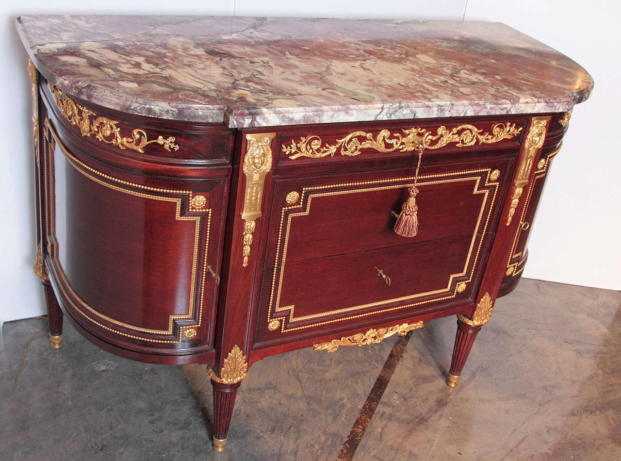 19th Century French Maison Krieger Commode In Excellent Condition For Sale In Dallas, TX