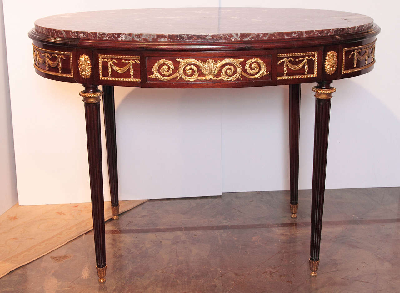 19th Century Signed F. Linke Center Table 3