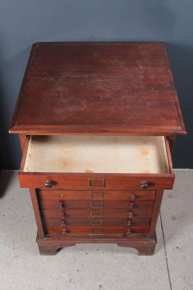 19th Century English Collectors Cabinet In Good Condition For Sale In Toronto, ON